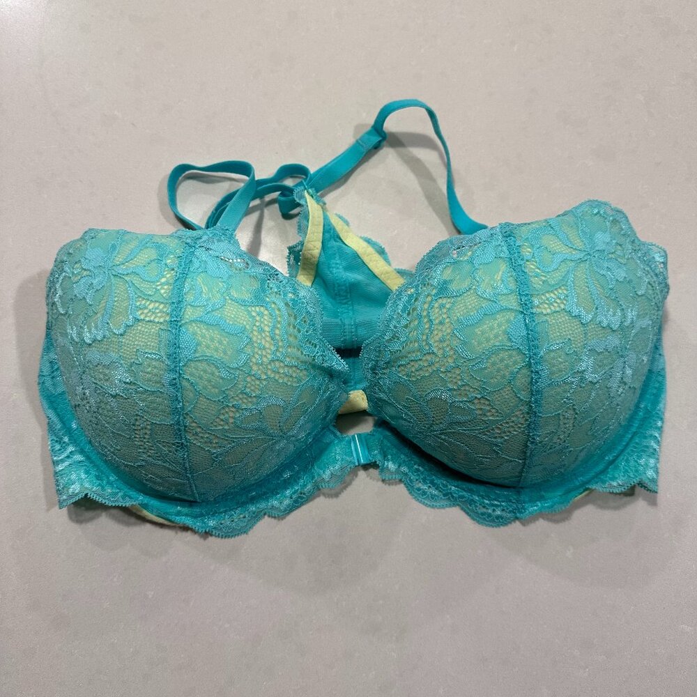 NWT Victoria's Secret PINK Date Push-up Racerback Bra, Size 36D